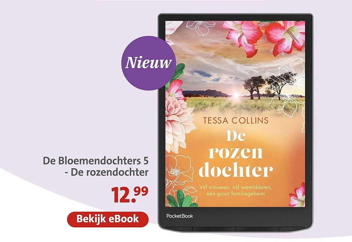 De Bloemendochters 5 - De rozen dochter