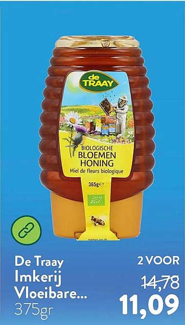 De Traay Imkerij Vloeibare... 375gr 2 VOOR