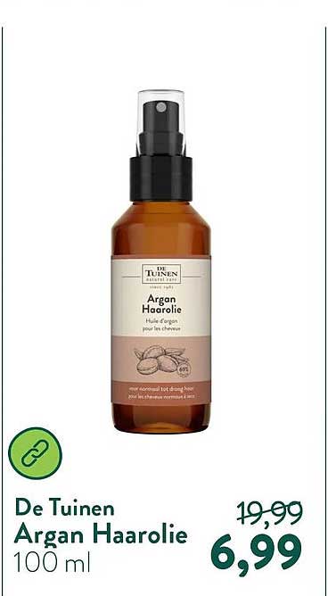 De Tuinen Argan Haarolie 100 ml