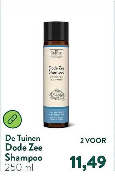 De Tuinen Dode Zee Shampoo 250 ml 2 VOOR