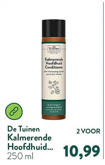 De Tuinen Kalmerende Hoofdhuid... 250 ml 2 VOOR