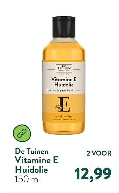 De Tuinen Vitamine E Huidolie 150 ml 2 VOOR