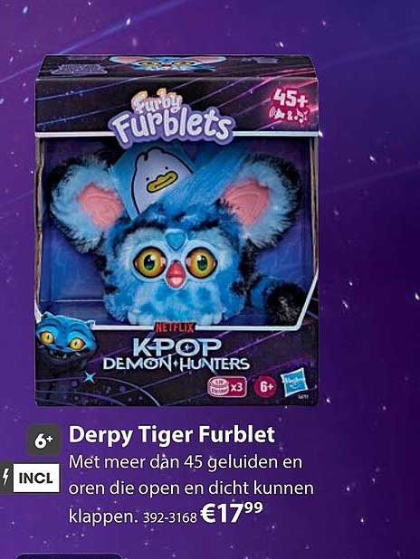 Derpy Tiger Furblet