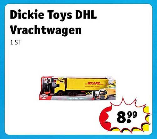 Dickie Toys DHL Vrachtwagen