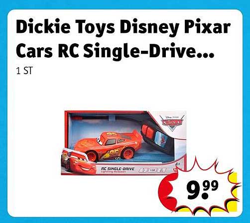 Dickie Toys Disney Pixar Cars RC Single-Drive...