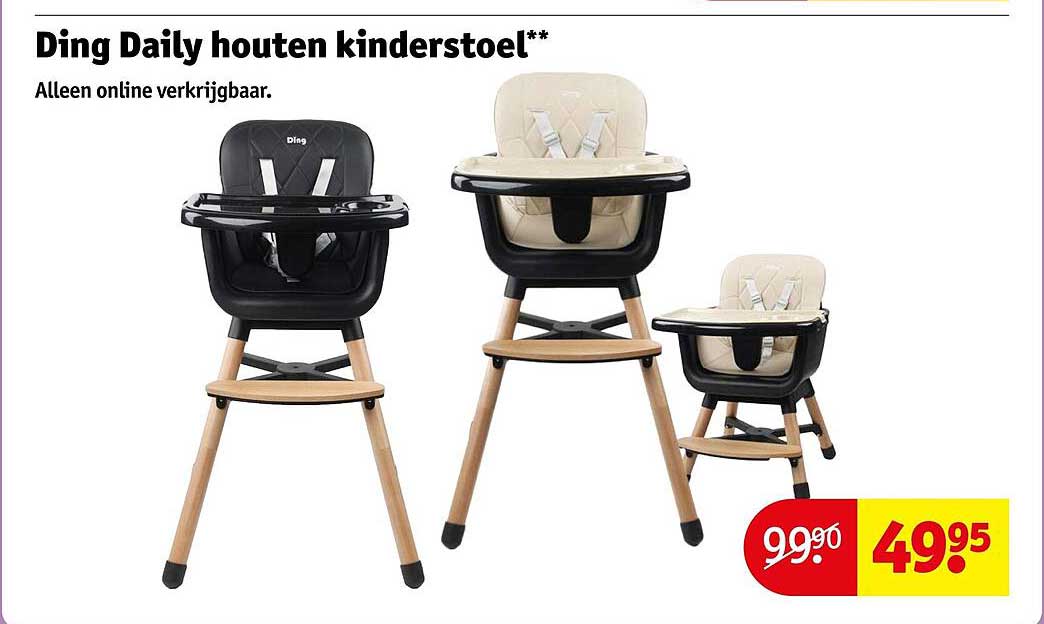 Ding Daily houten kinderstoel**