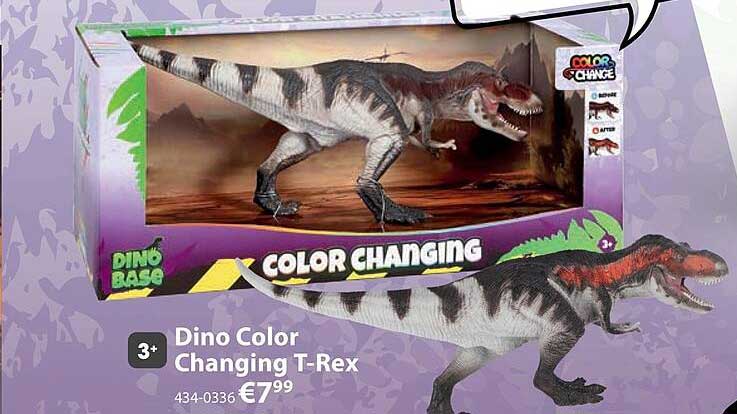 Dino Color Changing T-Rex
