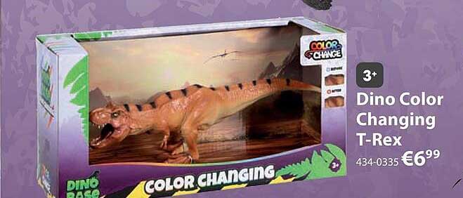 Dino Color Changing T-Rex