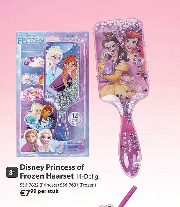 Disney Princess of Frozen Haarset 14-Delig.