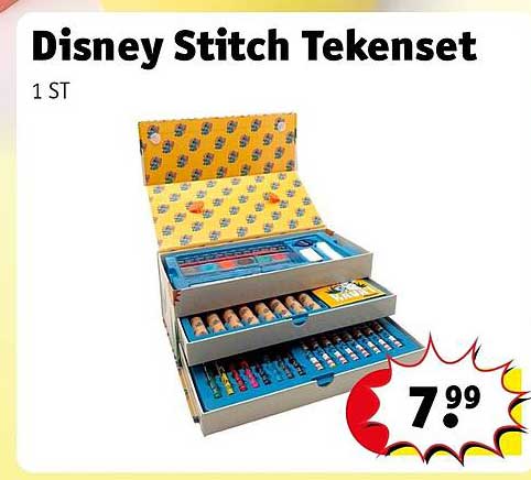 Disney Stitch Tekenset