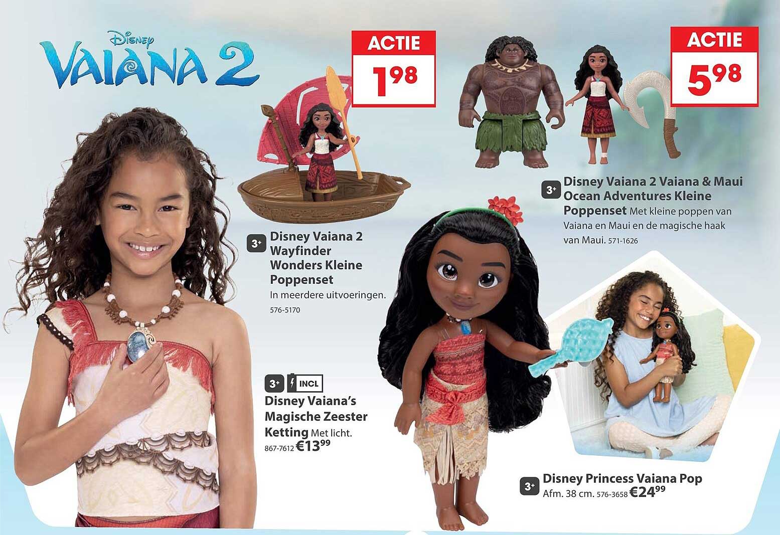 Disney Vaiana 2 Wayfinder Wonders Kleine Poppenset
