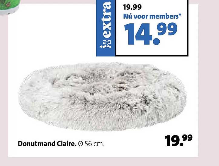 Donutmand Claire. Ø 56 cm.