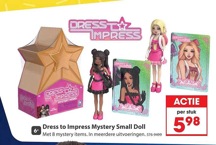 Dress to Impress Mystery Small Doll