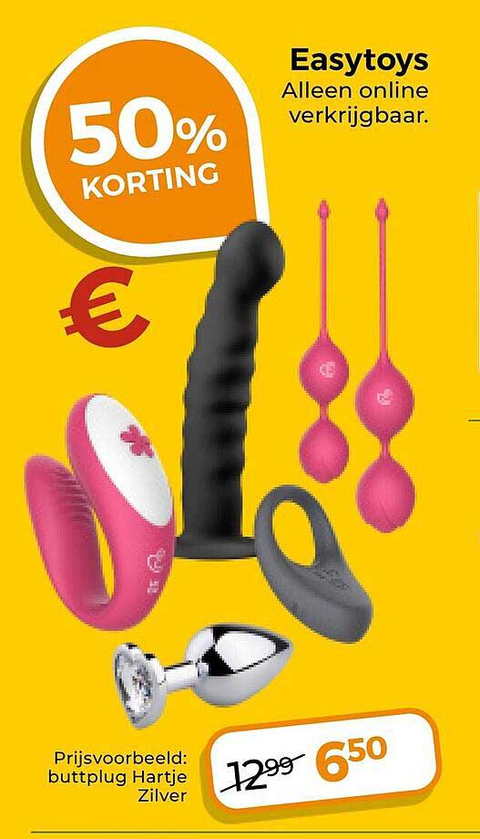 Eastytoys Alleen online verkrijgbaar. 50% KORTING