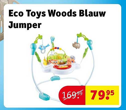 Eco Toys Woods Blauw Jumper