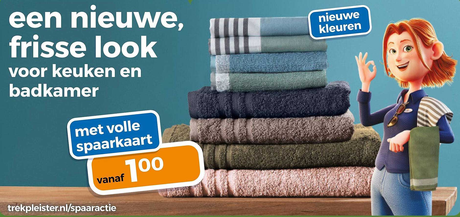 een nieuwe, frisse look voor keuken en badkamer met volle spaarkaart
