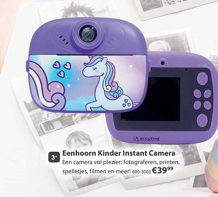 Eenhoorn Kinder Instant Camera