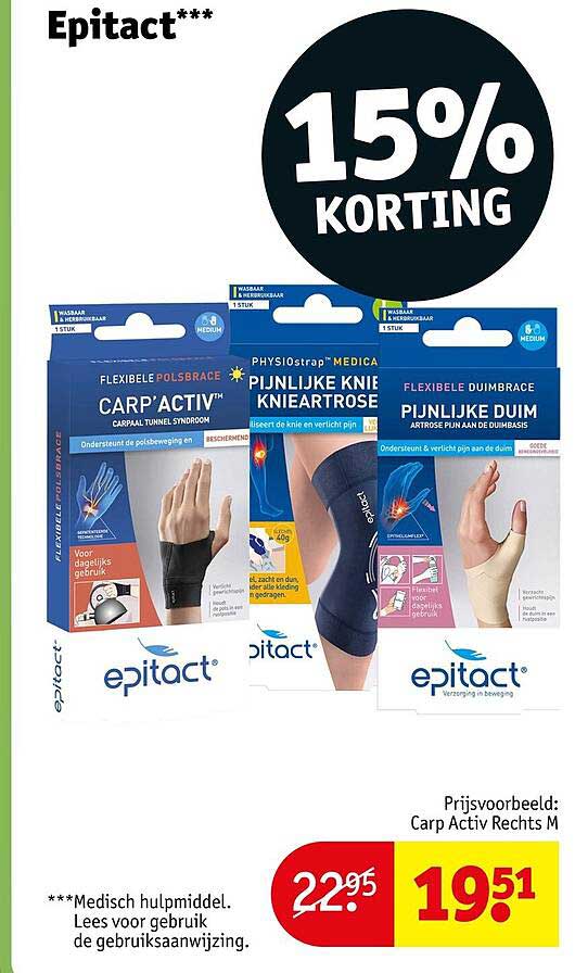 Epitact*** 15% KORTING