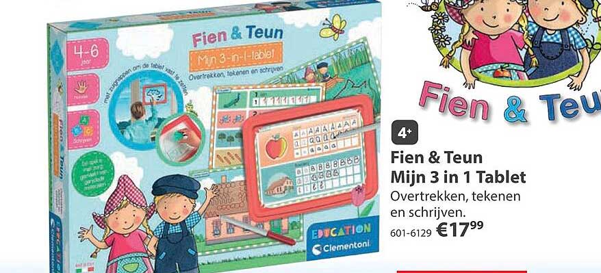 Fien & Teun Mijn 3 in 1 Tablet