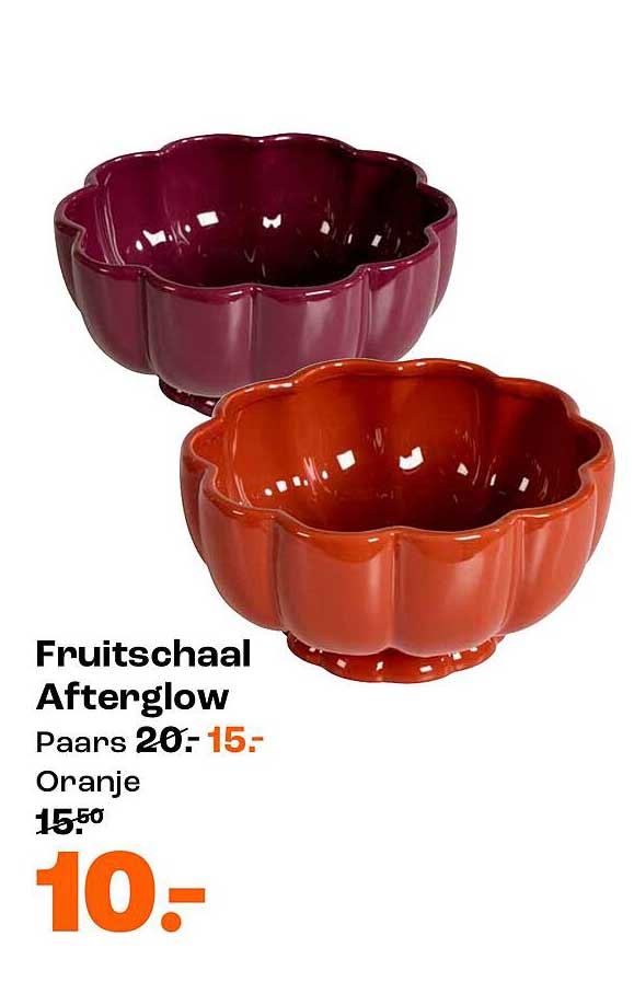 Fruitschaal Afterglow