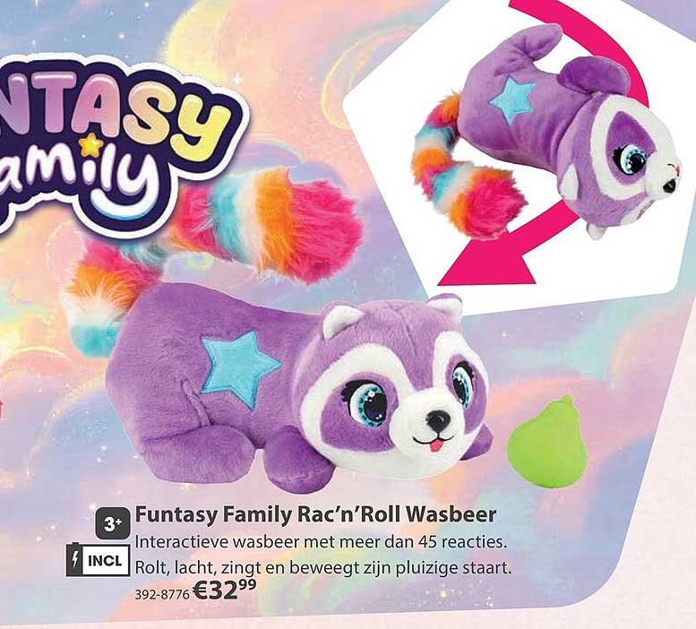 Funtasy Family Rac'n'Roll Wasbeer