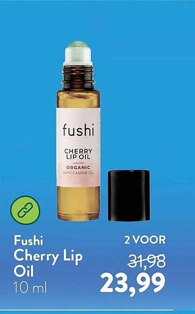 Fushi Cherry Lip Oil 10 ml 2 VOOR