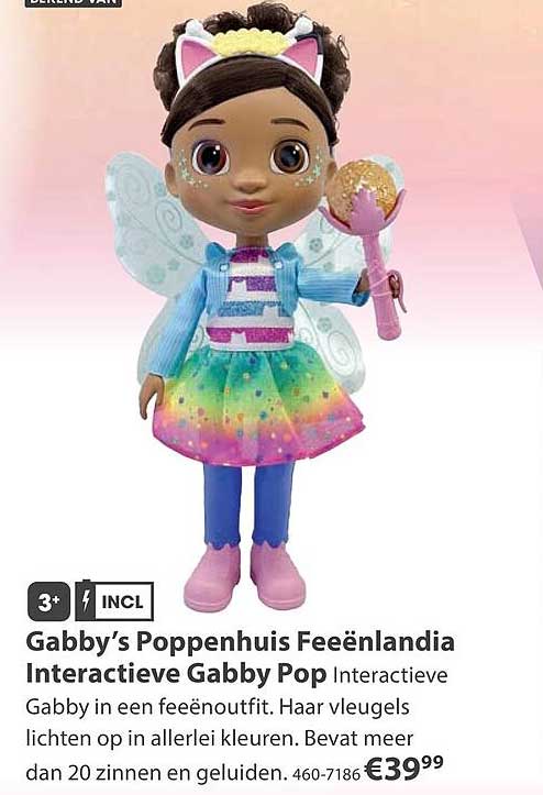 Gabby's Poppenhuis Feeënlandia Interactieve Gabby Pop