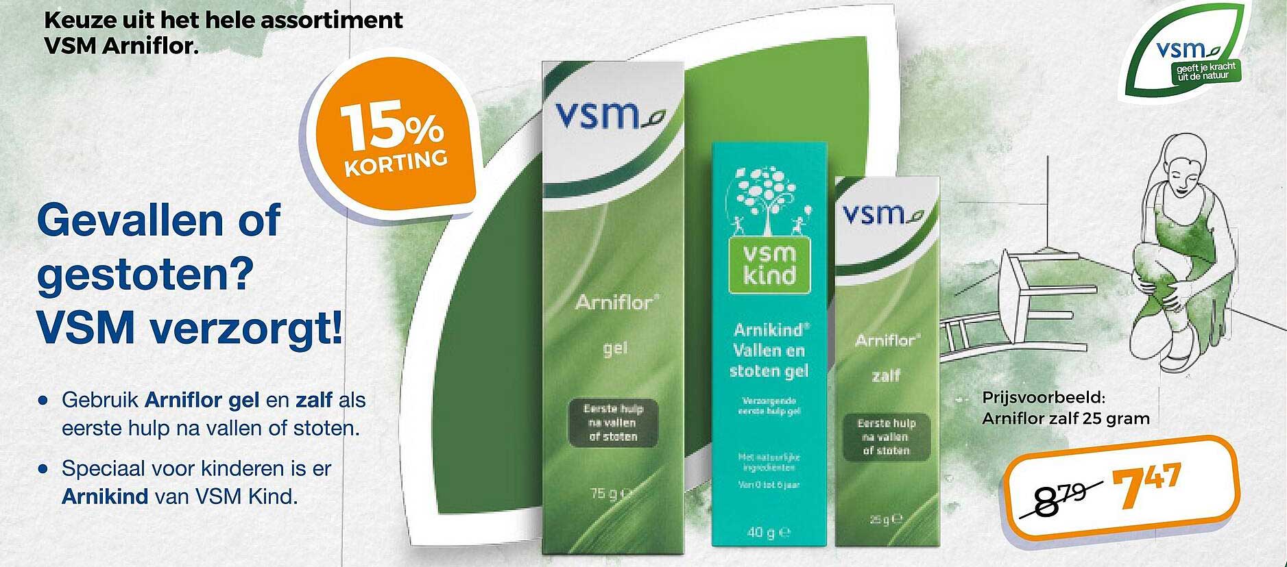 Gevallen of gestoten? VSM verzorgt!