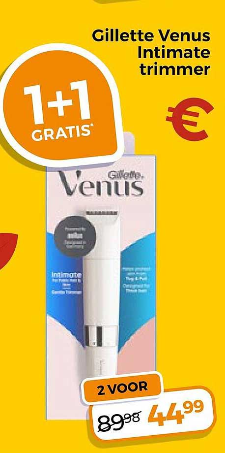 Gillette Venus Intimate trimmer 1+1 GRATIS