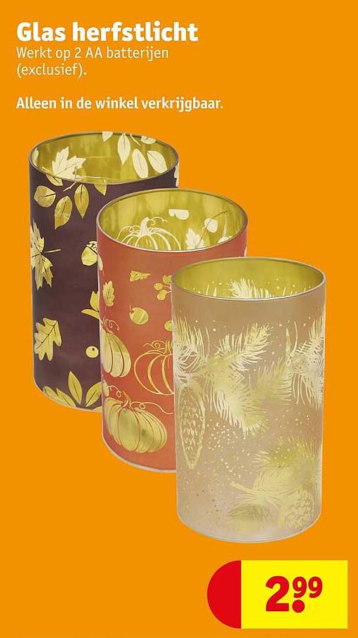 Glas herstlicht