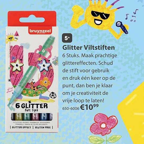 Glitter Viltstiften