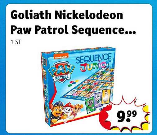 Goliath Nickelodeon Paw Patrol Sequence...