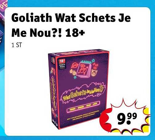 Goliath Wat Schets Je Me Nou?! 18+
