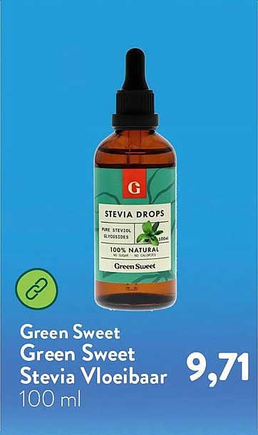 Green Sweet Green Sweet Stevia Vloeibaar 100 ml