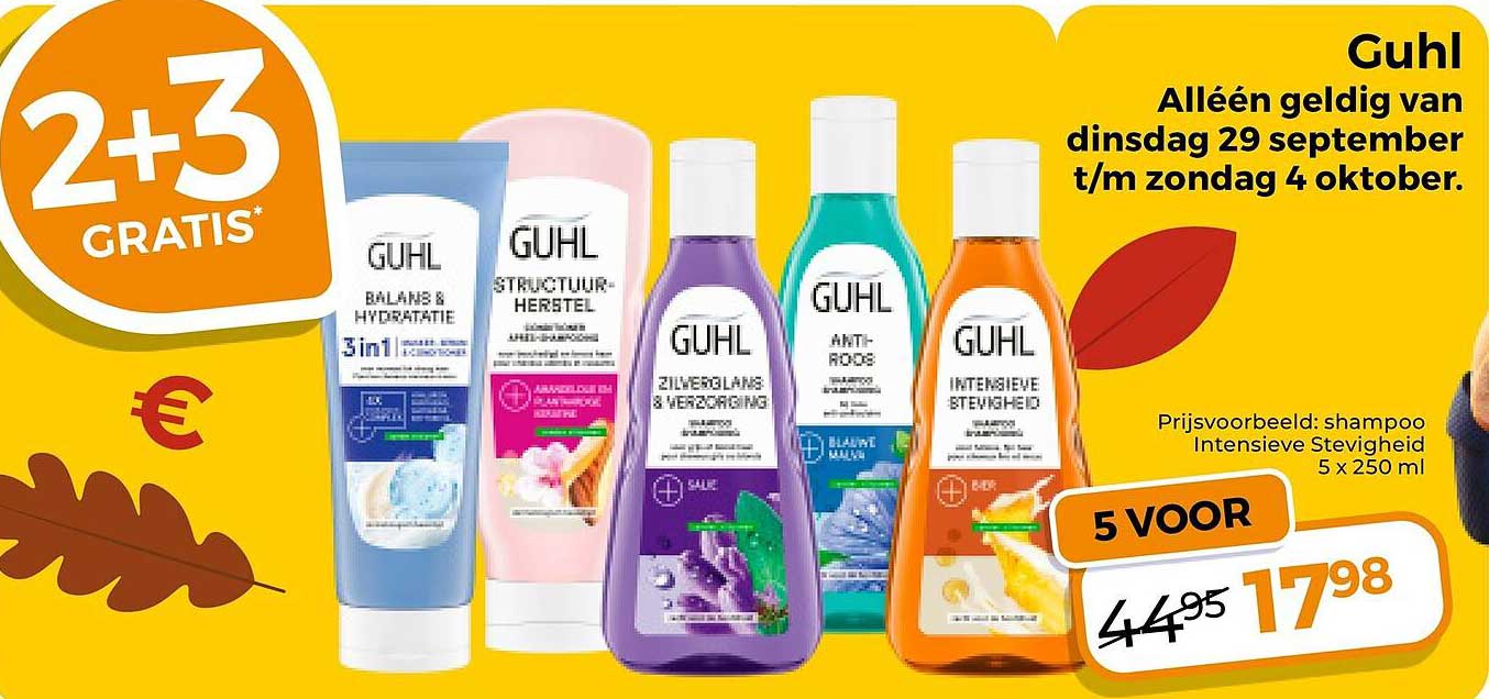 Guhl 2+3 GRATIS*
