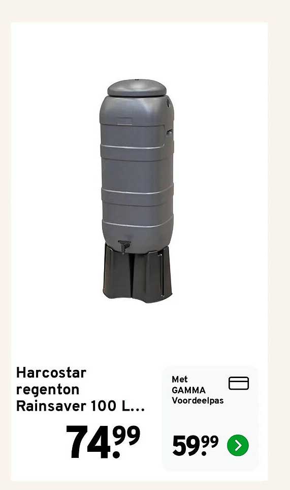 Harcostar regenton Rainsaver 100 L...