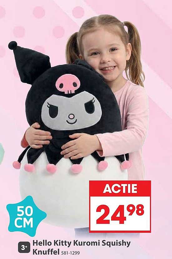 Hello Kitty Kuromi Squishy Knuffel