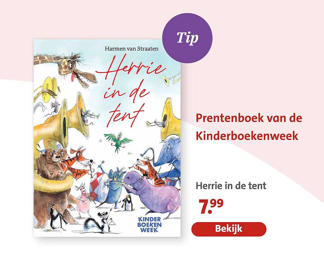 Herrie in de tent