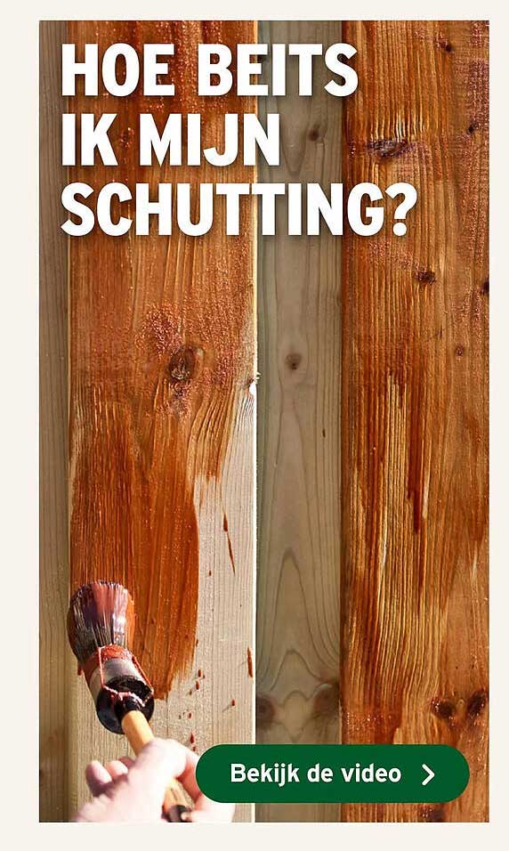 HOE BEITS IK MIJN SCHUTTING?
