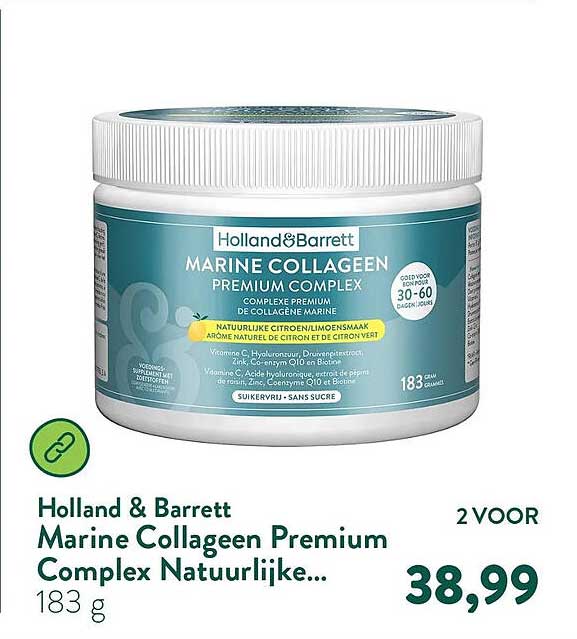 Holland & Barrett Marine Collageen Premium Complex Natuurlijke... 2 VOOR