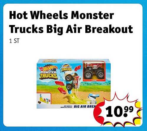 Hot Wheels Monster Trucks Big Air Breakout