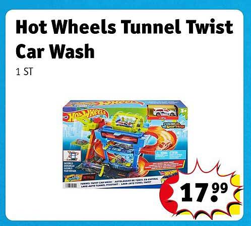 Hot Wheels Tunnel Twist Car Wash