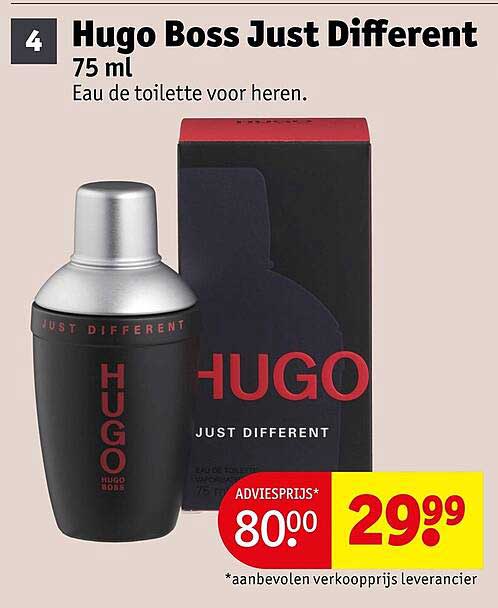 Hugo Boss Just Different 75 ml Eau de toilette voor heren