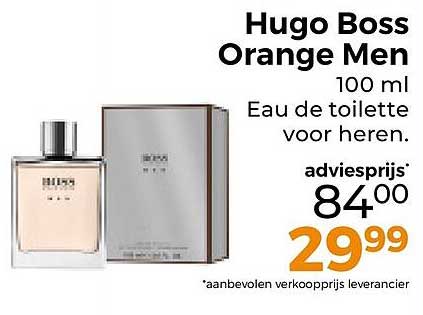 Hugo Boss Orange Men 100 ml Eau de toilette voor heren.
