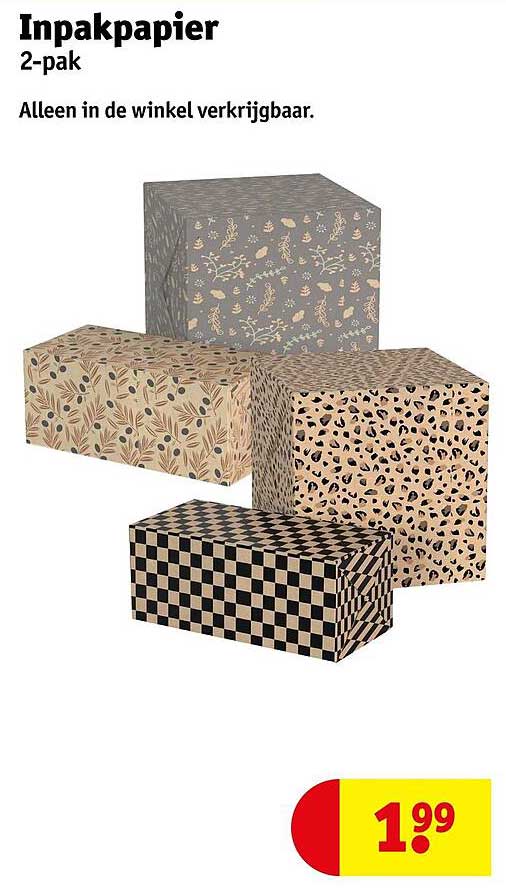 Inpakpapier 2-pak