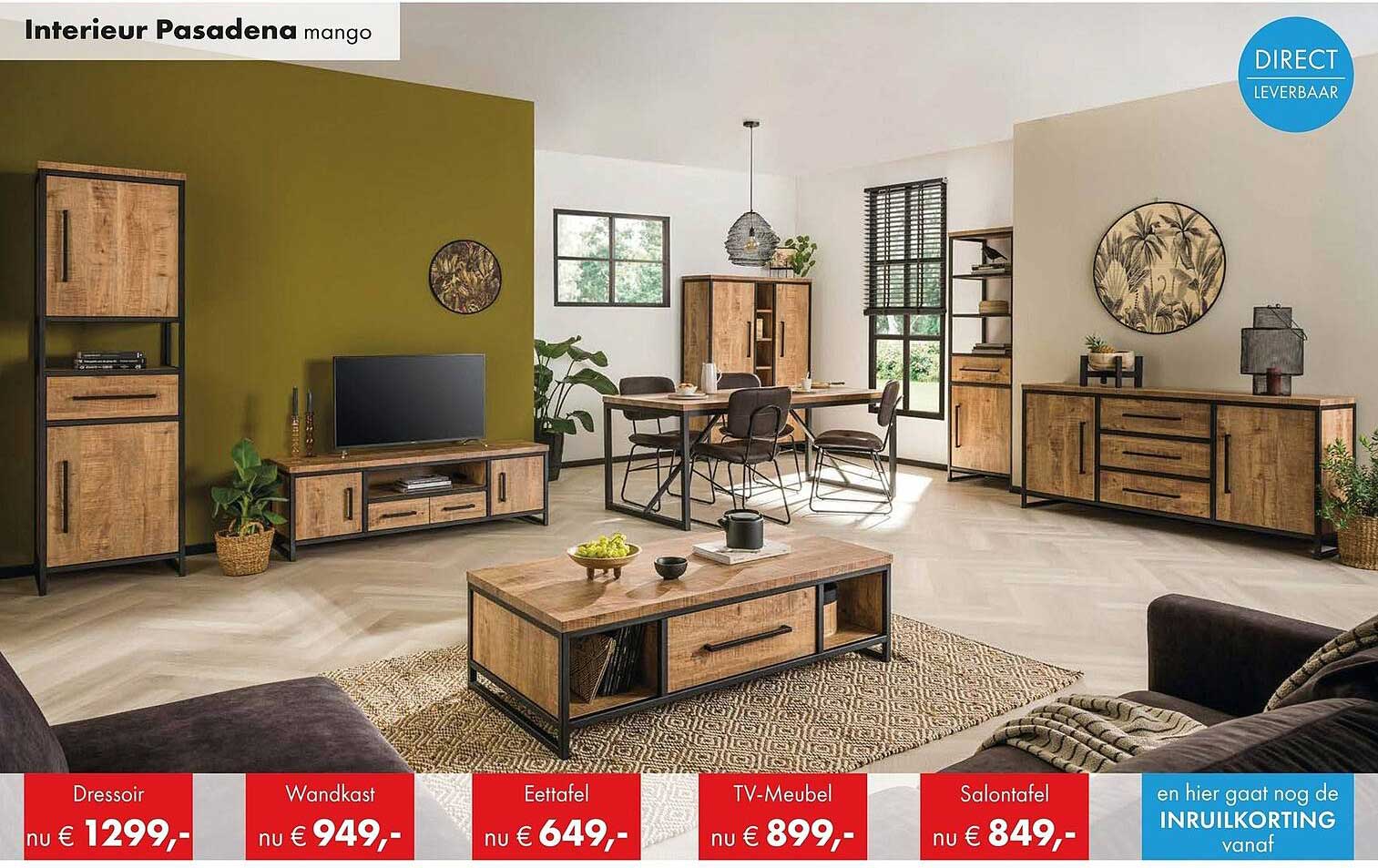 Interieur Pasadena mango