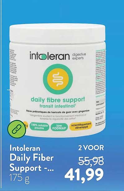 Intoleran Daily Fiber Support -... 175 g