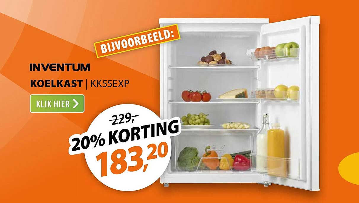 INVENTUM KOELKAST | KK55EXP