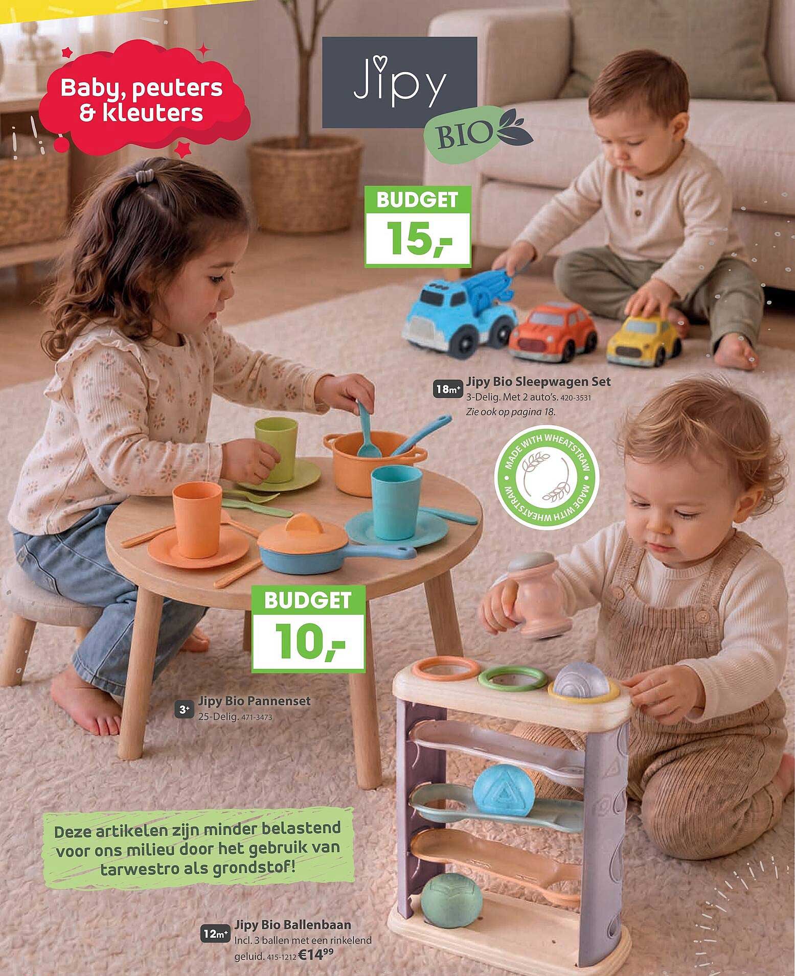 Jipy Bio Sleepwagen Set