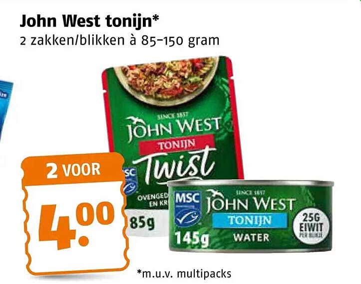 John West tonijn*